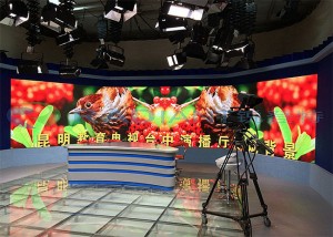 FXI2.5 LED screen for TV station video wall for background video wall