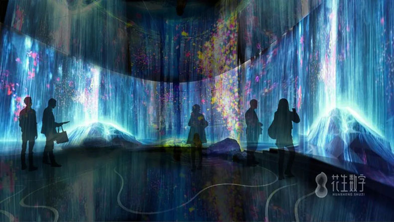 Соёлын үзэсгэлэнгийн танхим-Антуо уулын байгалийн урлагийн цэцэрлэгт хүрээлэнгийн үзэсгэлэнгийн танхимын дизайны схем