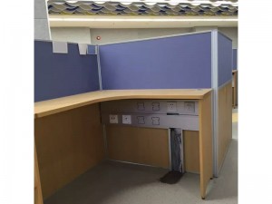 frame office partition wave shape office cubicle OP-3693