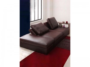 PU pa'u sofa moega customized lanu multifunctional gaugau sofa moega EKL-301A