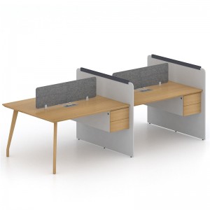 4 vietų biuro darbo stalas