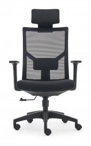 Ергономска канцеларијска столица са мрежастим леђима са рукама подесивим по висини