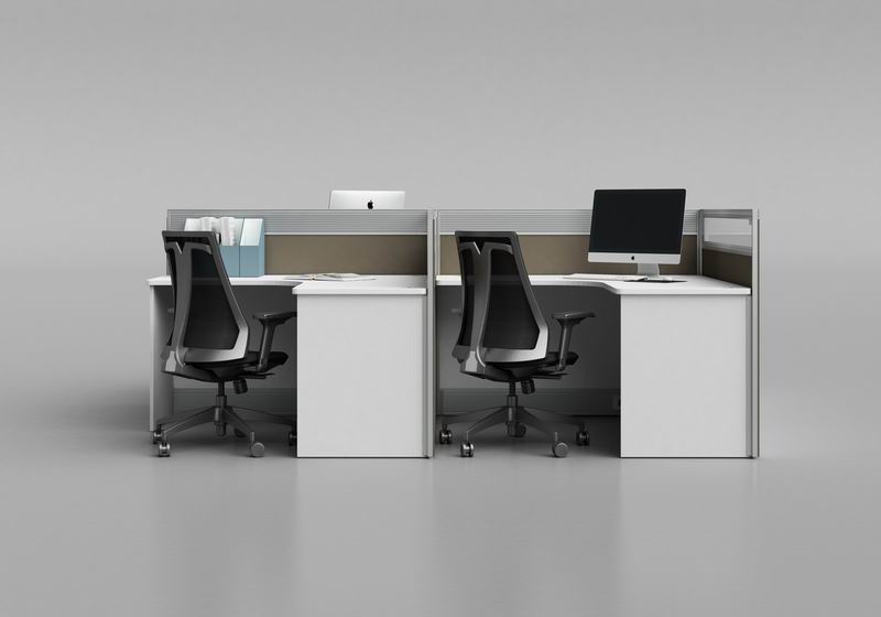 Bush Easy Office Two Person L Shaped Collaborative Workstation (1)