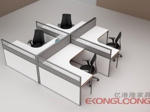 שולחן תחנת עבודה משרדית תא עבודה משרדי OP-6362