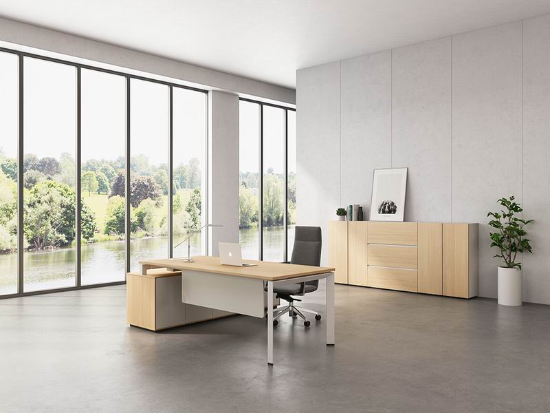 China Modern Office Furniture L Shape desk (1)
