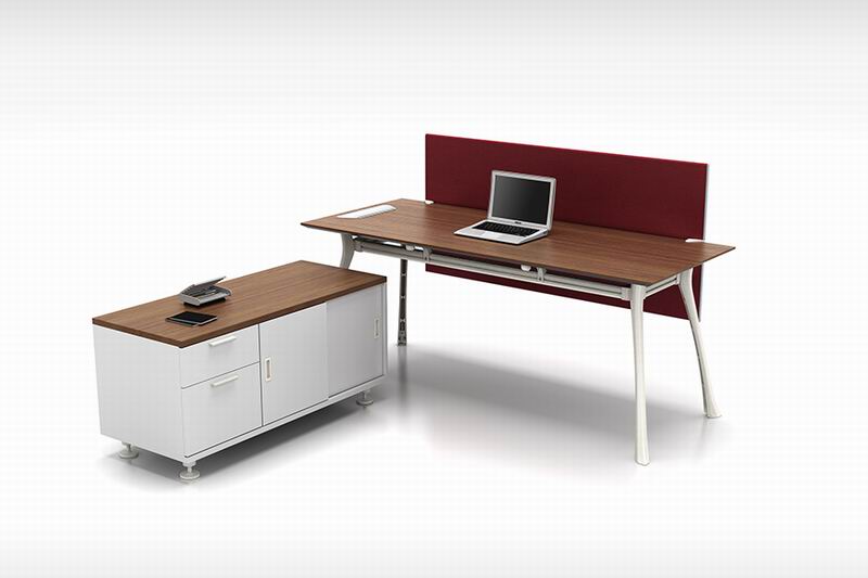 Commercial Melamine Modern Partition Modular Cubicles Staff Office Workstation (7)