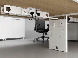 Komercialne moderne modularne lesene pisarniške delovne postaje Pisarniško pohištvo Pisarniška delovna postaja