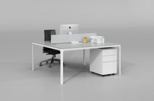 Commercial Modern apọjuwọn Onigi Office Workstations Iduro Office Furniture Office Workstation