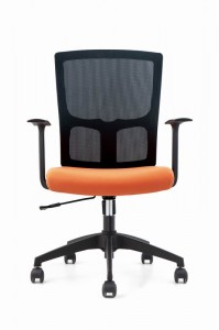 Cadeira de trabalho com apoio de braço ergonômico com encosto
