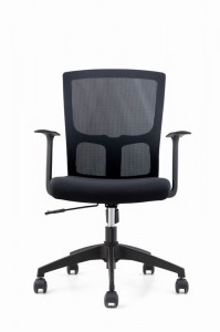 Ergonomic Armrest Task Chair na may Likod
