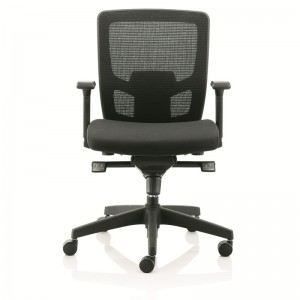 Cadeira de escritório ergonômica com braços ajustáveis ​​em altura