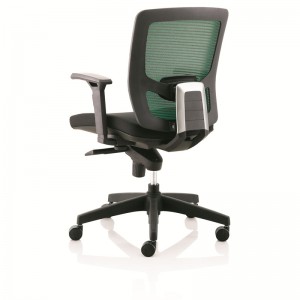 Cadeira de escritório ergonômica com braços ajustáveis ​​em altura