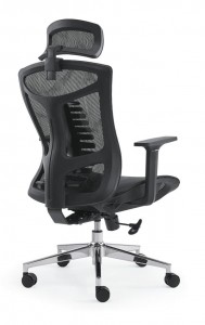Стол за игри Извршен стол за домашна канцеларија Ергономски вртлив стол со потпирач за нозе