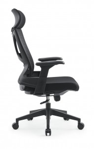 صندلی های کامپیوتری سفید با چرخش توری مدرن صندلی اداری اداری چرخشی ارگونومیک OC-5471