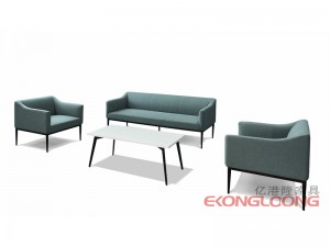 1 2 3 o divano da ufficio a forma di L divano colore personalizzato OS-4596