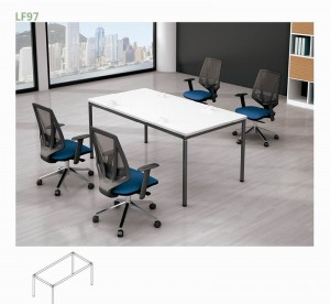 Global Series 6 Person Open Concept Open Station Workstation