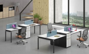 High End Office Furniture wurkstasjonStencils Cubicle Desk Table foar USA Market