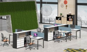 High End Office Furniture Workstation Cubicle Desk Table for USA Market