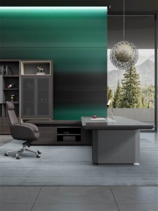L Shaped Desk from Office furniture CEO desk