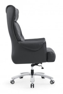 Moderne hoge rug PU ergonomische draaibare bureaustoel OEM produceren executive Luxe lederen bureaustoel OC-8257