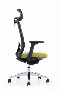 Cadira d'oficina ergonòmica en cadira de treball ergonòmica de malla