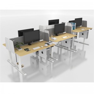 میز ایستاده قابل تنظیم متغیر 72W x 30D مبلمان کسب و کار Move