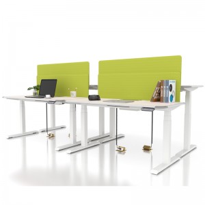 Move Business Furniture Bàn đứng có thể điều chỉnh linh hoạt 72W x 30D