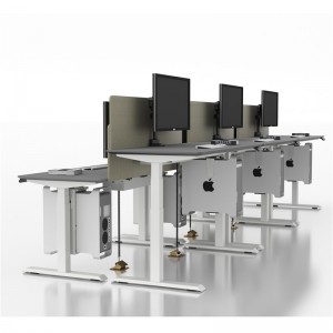 Move Business Furniture 72W x 30D spremenljiva nastavljiva stoječa miza
