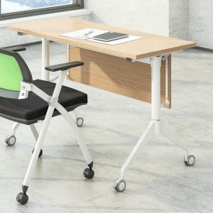 Offices Superior Laminate 5′ x 2′ Mobile Flip Top Nesting Table