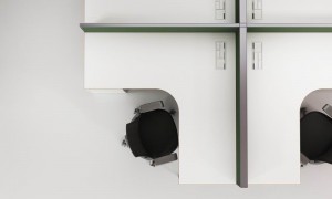 新着ワークステーションオフィスデスク家具モダンワーク木製テーブルデザインオフィスワークステーション