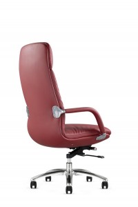Էժան Գին Բարձր Մեջքի պառկած Աթոռ Գրասենյակային Կաշվե Աթոռ OC-6352