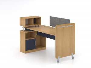 cabines d'oficina corbes mobles d'oficina moderns OP-1612