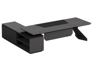 Desk tal-uffiċċju tal-forma L Desks tal-uffiċċju eżekuttivi