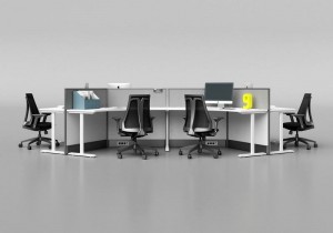 Custom Collaborative Workstation Small Office Groove