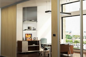 Vidre laminat temperat temperat per a panells de paret d'oficina