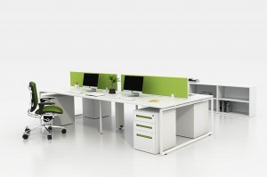 Grossist kommersiella nya möbler Allmänt bruk Kontorsskrivbord Modern arbetsstation