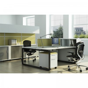 Work Corner L-Shaped Desk Set with Panels container office