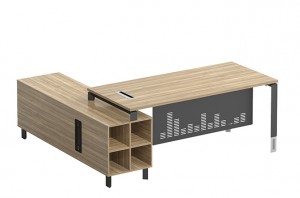 Meja kakitangan meja pejabat berbentuk L