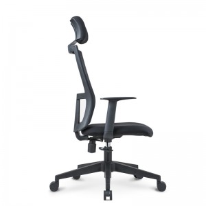 椅子 オフィス家具 調節可能なヘッドレスト付きのメッシュバックティルターチェア