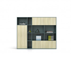 Modern design furniture filing cabinet with drawer wood file cabinets storage cabinet office equipment