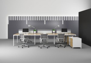 Commerciële moderne modulaire houten kantoorwerkstations Bureau Kantoormeubilair Kantoorwerkstation