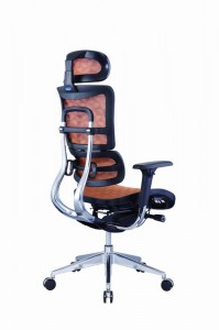 Poltrone direzionali\sedia ergonomica sedia da ufficio in pelle rete