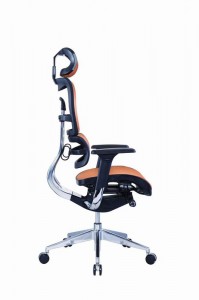 Cadeiras executivas \ cadeira ergonômica cadeira de escritório de couro de malha
