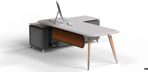 सीईओ ऑफिस फर्निचर नवीनतम ऑफिस टेबल डिझाईन मेलामाइन ऑफिस डेस्क