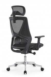 Sedia da ufficio in rete ergonomica girevole regolabile con schienale alto a basso prezzo OC-6369