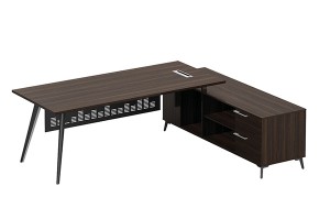 wooden executive desk l shape office desk ED-3369