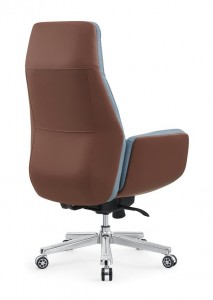 Չինաստանի արտադրության մենեջեր կաշվե պտտվող գործադիր գրասենյակային աթոռ գրասենյակային կահույքի համար OC-5258