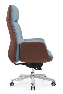 Менаџер за производство во Кина, кожен вртлив извршен канцелариски стол за канцелариски мебел OC-5258