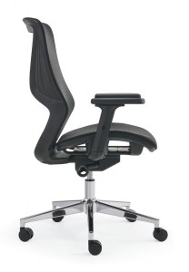 midden werom útfierende kantoar stoel kompjûter stoel OC-B01