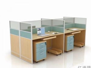 EKONGLONG kundenspezifische Büroglastrennwand aus Aluminiumrahmen OP-4649